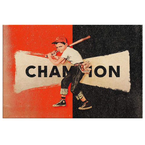 test wall art - champ
