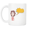 test mug - talking