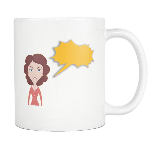 test mug - talking