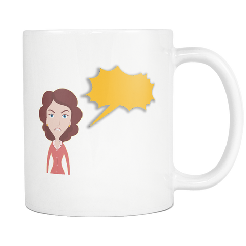 test mug - talking