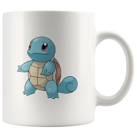 Squirtle - White Multi-Size Mug - Mark Test