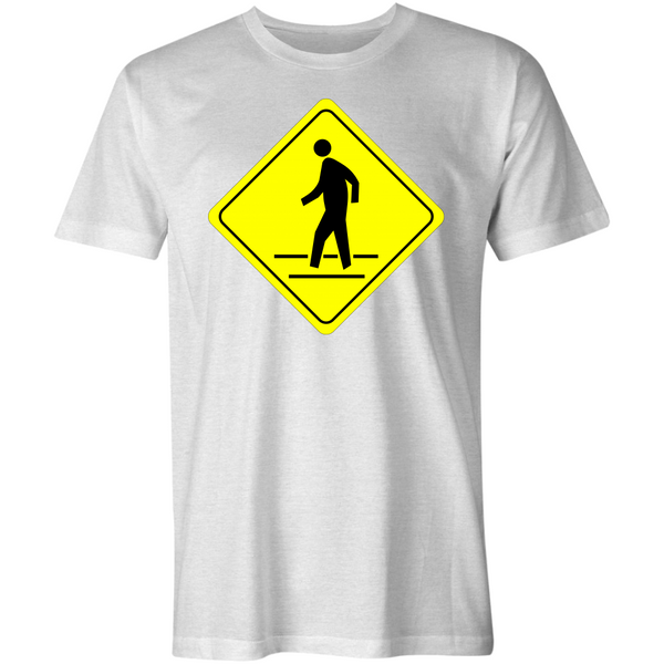 test shirt - walk sign