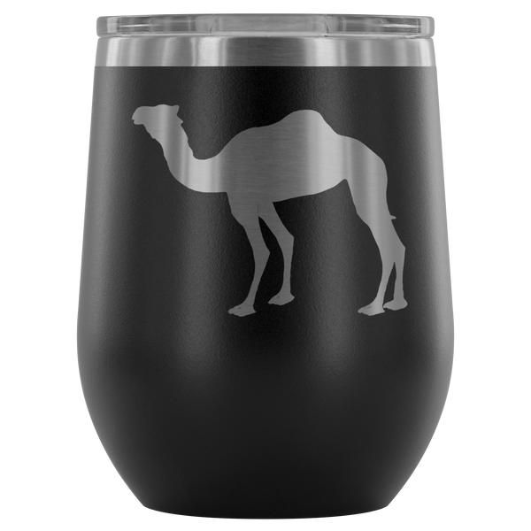 test wine tumbler - camel