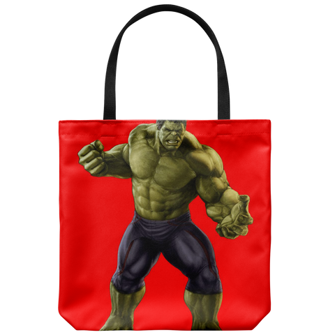 test tote bag - hulk colors