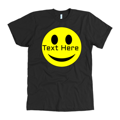 test shirt - smile face