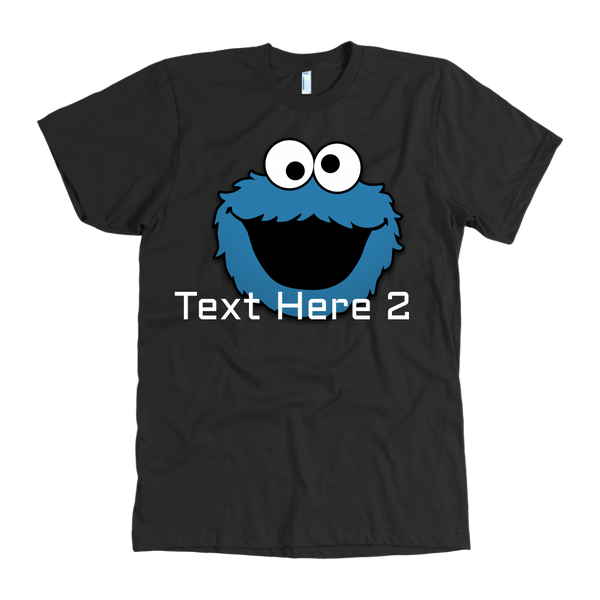 test monster personalization shirt