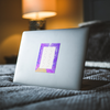 Test Personalized V Rectangle Sticker 10.24.19 1
