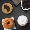tracie test unicorn coaster round