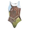 test swimsuit - horse face