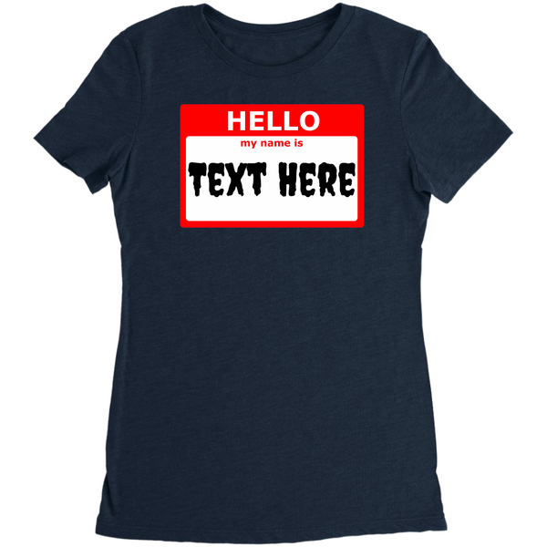 test shirt - nametag