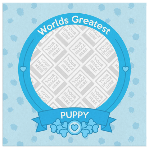 test canvas - square - puppy - 20190920