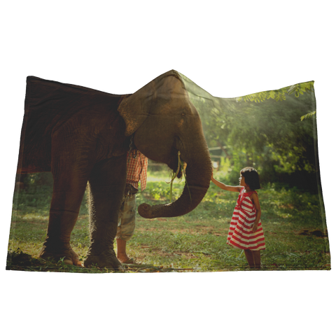 Jungle Hooded Blanket
