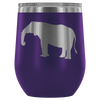 test wine tumbler - elephant