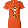 test shirt - monkey, cowboy