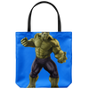 test tote bag - hulk colors