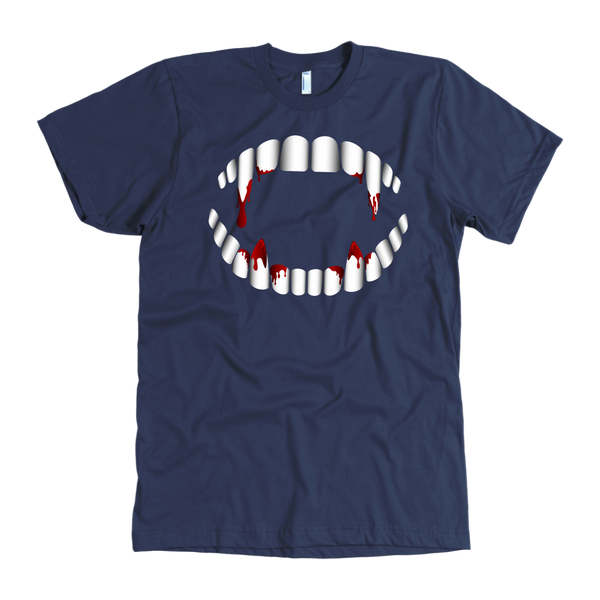 test shirt - vamp teeth