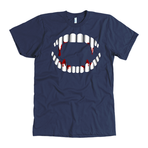 test shirt - vamp teeth