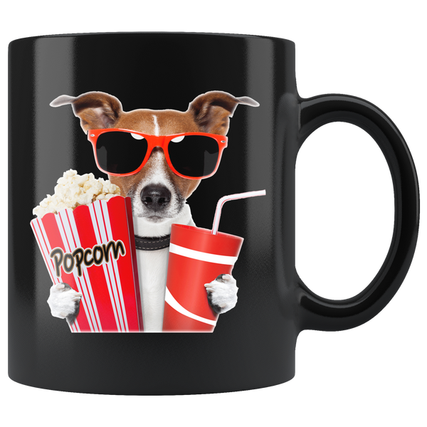 test black mug - movie dog