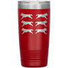 20 Ounce Vacuum Tumbler - dogs 3