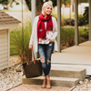 Test Monogram adult scarf 11.8.19 1