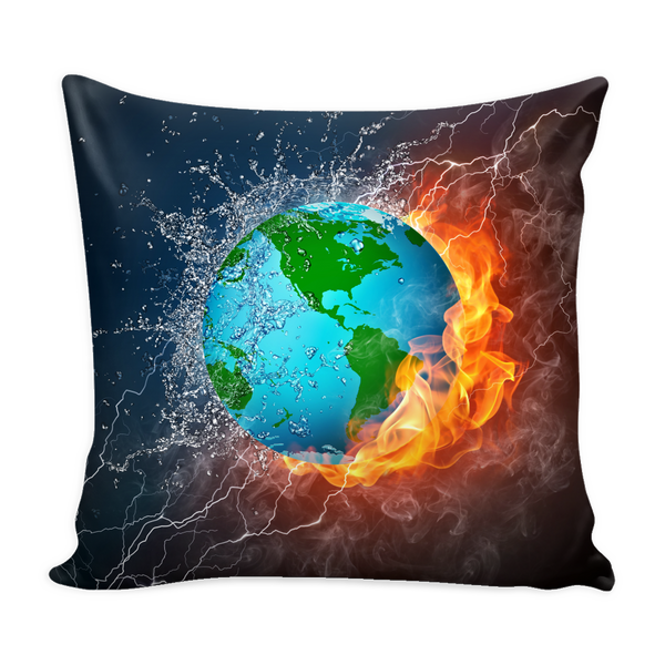 test pillow cover - earth