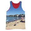 test sublimated tank - beach