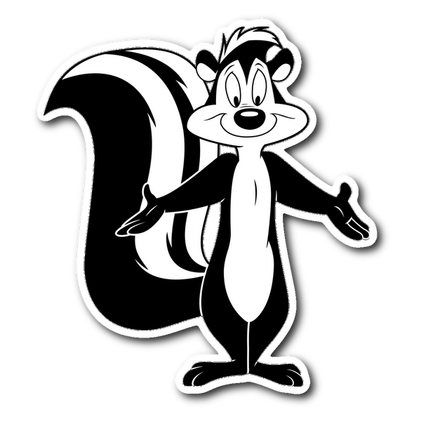 test sticker - skunk