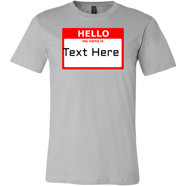 test personalized shirt - nametag