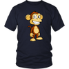 test shirt - monkey sign - quad vertial