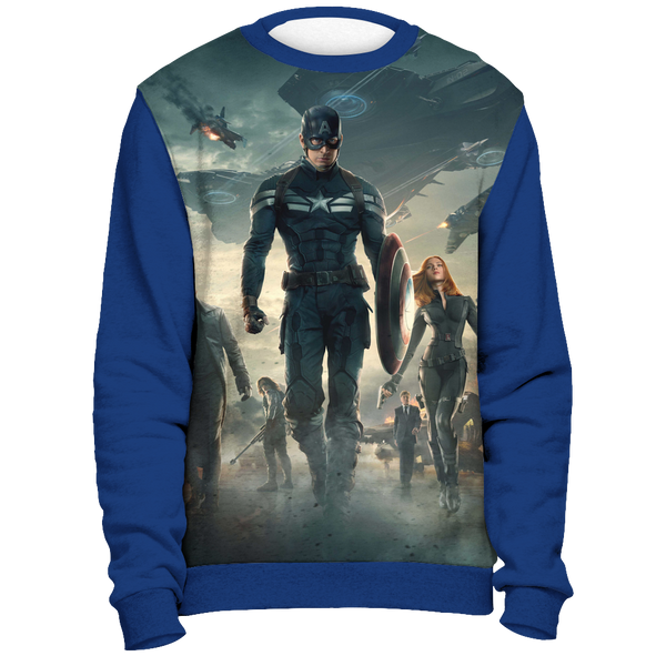 test all over print sweatshirt