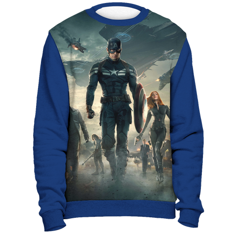 test all over print sweatshirt