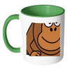 test mug - monkey