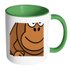 test mug - monkey