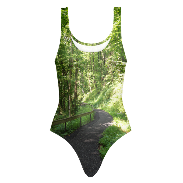 test swimsuit - woods