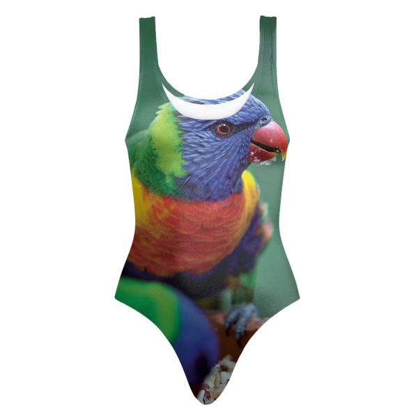 test swimsuit - bird