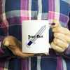 test mug - wall sword