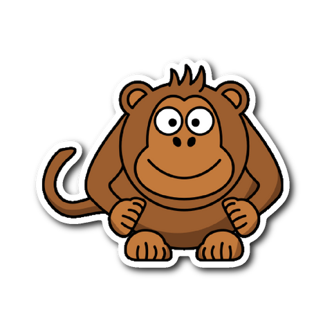test sticker - monkey