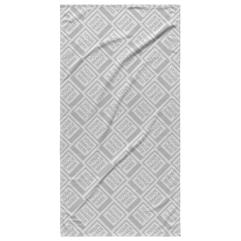 test beach towel - blank horizontal