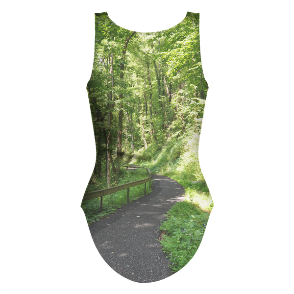 test bathing suit - woods
