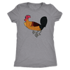test shirt - rooster vamp