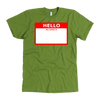 test shirt - name tag