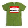 test shirt - nametag