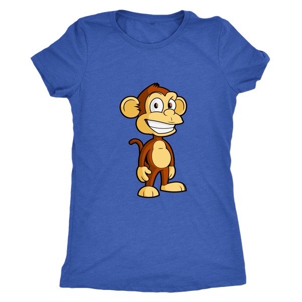test shirt - monkey sign - top quad