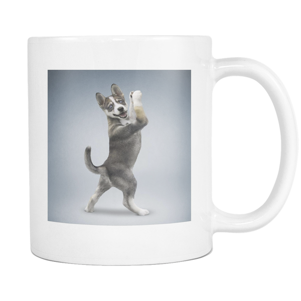test mug - dancing dog