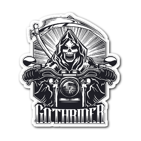 test sticker - biker