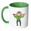 test mug cowboy