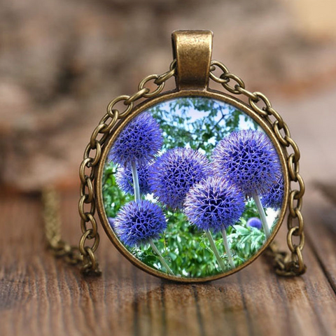 test necklace - flower