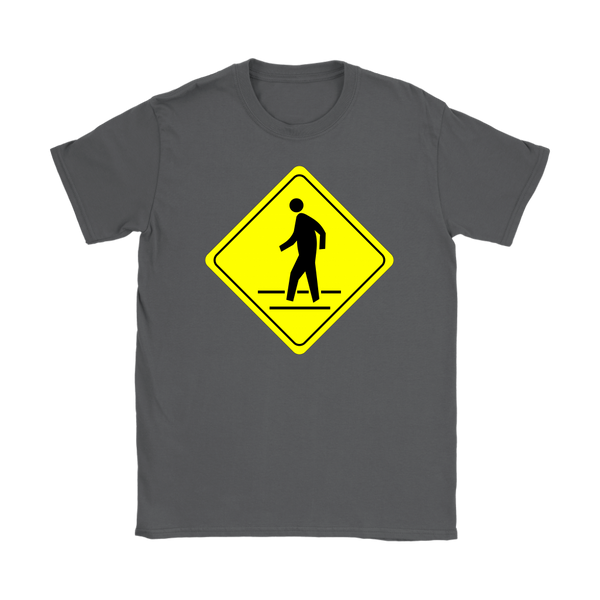 test shirt - walk sign