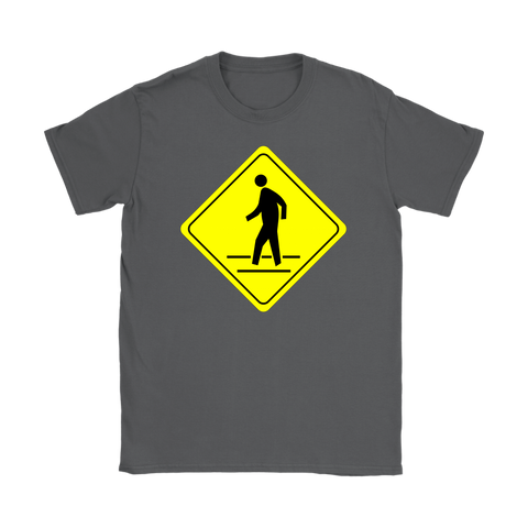 test shirt - walk sign