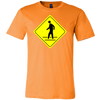 test shirt - orange sign